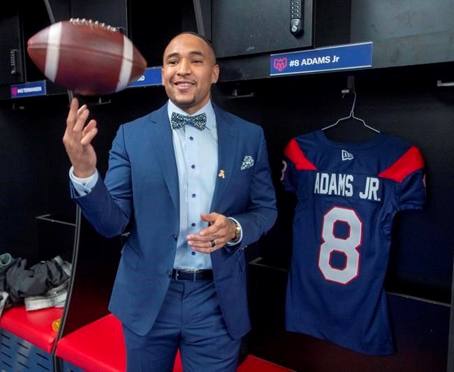 Quarterback Vernon Adams Jr. confident Montreal can pick up where it left off in 19 Bow Valley News