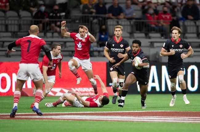 La selección masculina canadiense de rugby a siete venció a España 33-19