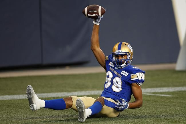 Winnipeg Blue Bombers receiver Kenny Lawler suspended after DUI - St.  Albert Gazette
