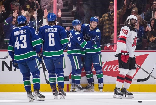 Vancouver vs new jersey cheap