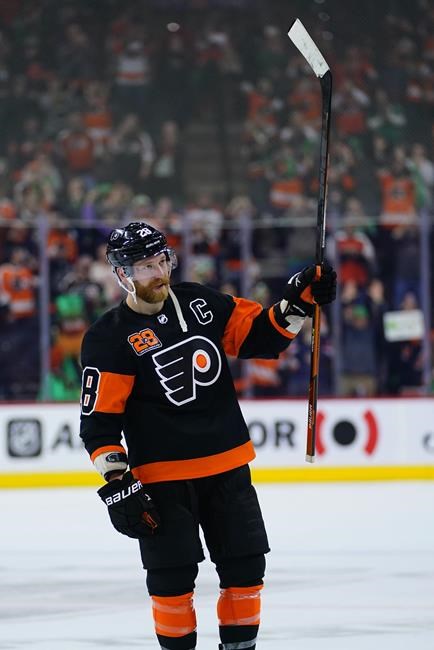 Claude Giroux OVERTIME Goal - Game 3, 2010 Stanley Cup Final Blackhawks vs.  Flyers 