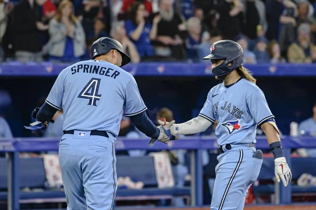 Astros-Blue Jays: George Springer, Toronto beat Houston, 3-2