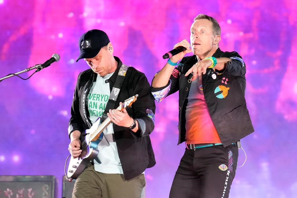 Get on your bike: Coldplay hopes to lead with a green tour