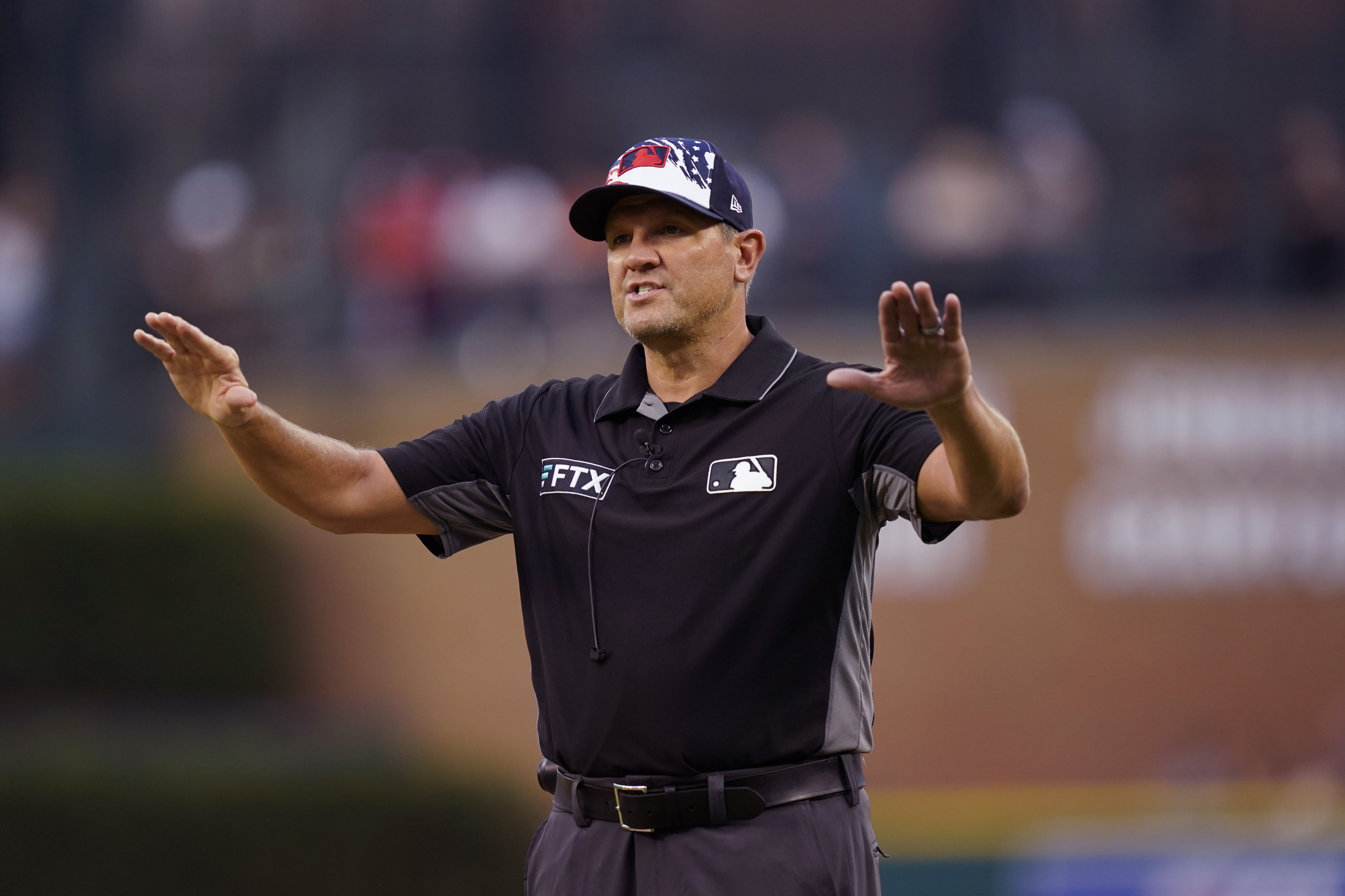 Beyond the grunt: Umpires mic up, and baseball changes a bit 