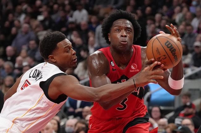 Anunoby “wrung out” after games due to his high energy on both ends of the  floor