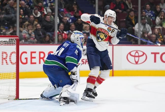 Bennett scores 2, Panthers end skid with 5-1 win over Vancouver Canucks -  Agassiz-Harrison Observer