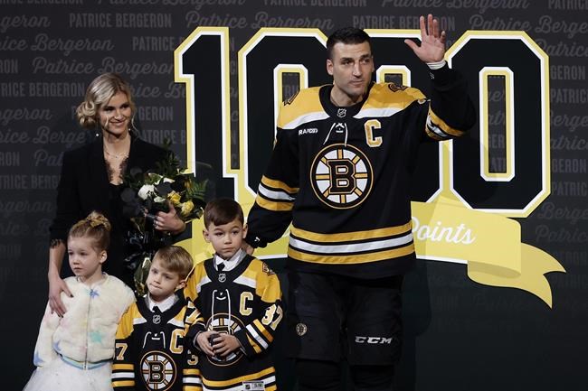 Bergeron's goals seal shootout win for Bruins