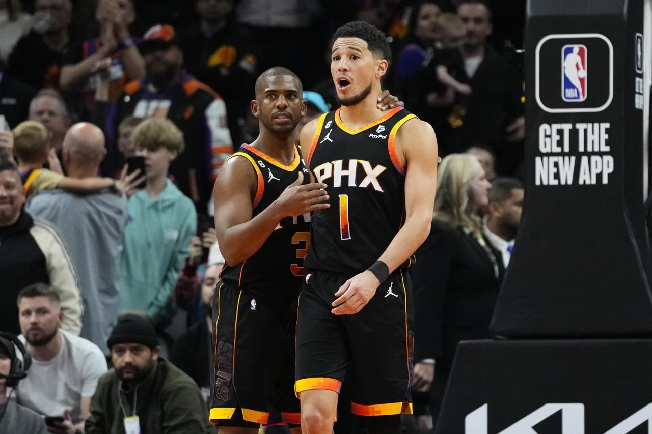 Booker has 25 points, Suns beat Thunder for 8th straight win