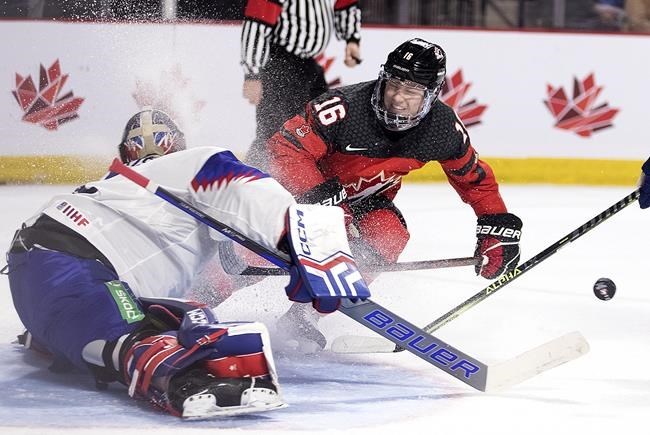 Kanada predbehla Slovensko 6:1 vo Svetovom teste juniorov