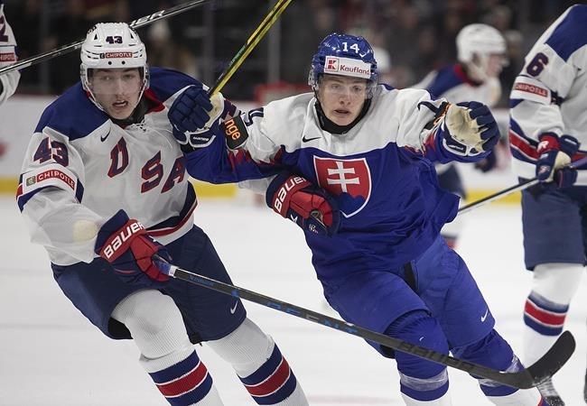USA edges pesky Slovaks at 2022 World Junior Hockey Championships