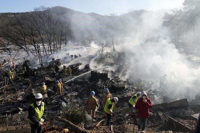 Fire in dense Seoul neighborhood destroys at least 60 homes - Bowen Island  Undercurrent