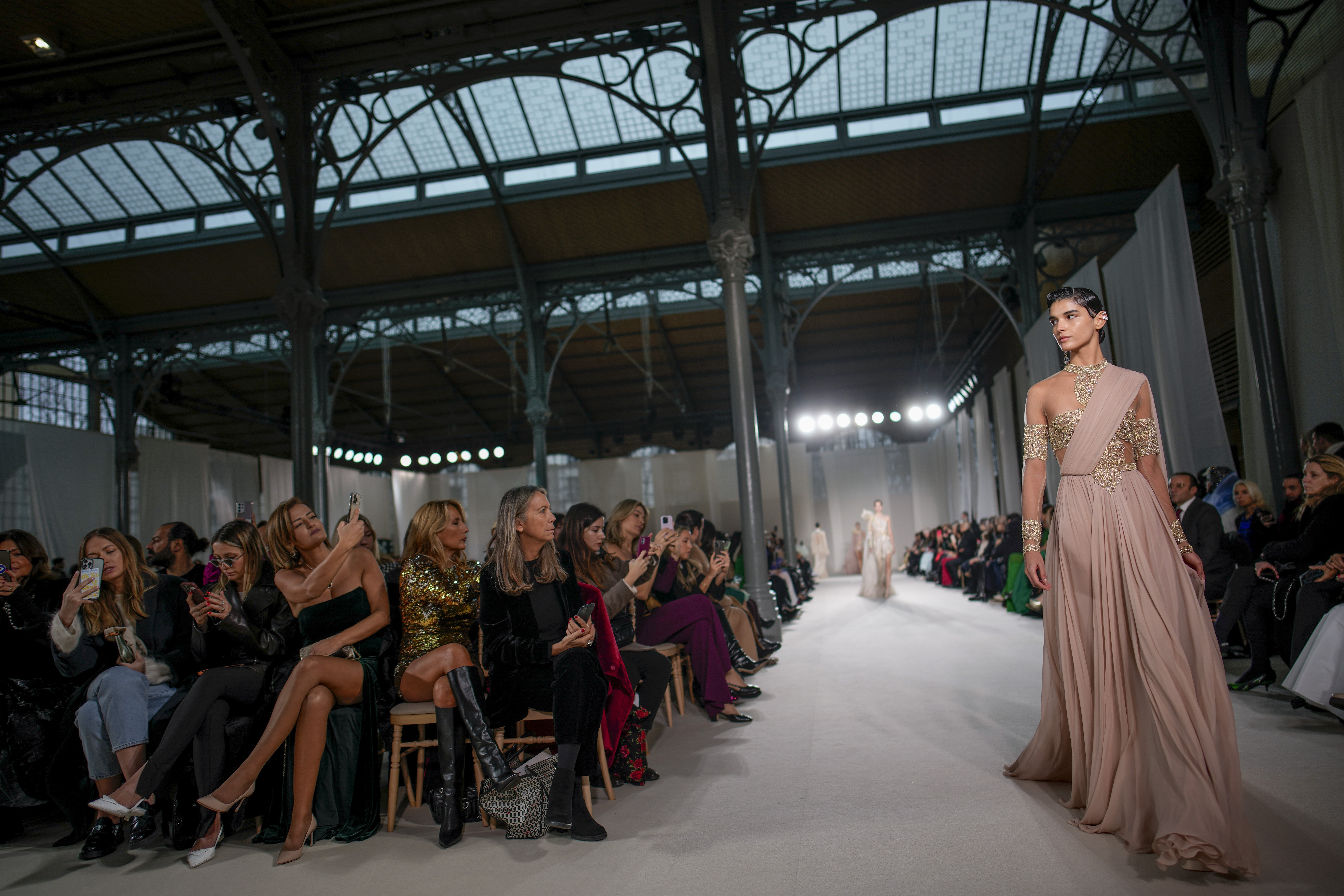 Elie Saab's spring couture in Paris dreams of Thai escape