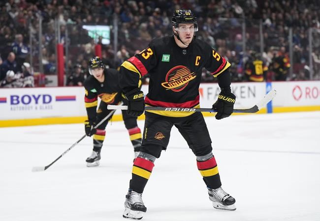 Canucks will bust out the skate jersey again on Tuesday night