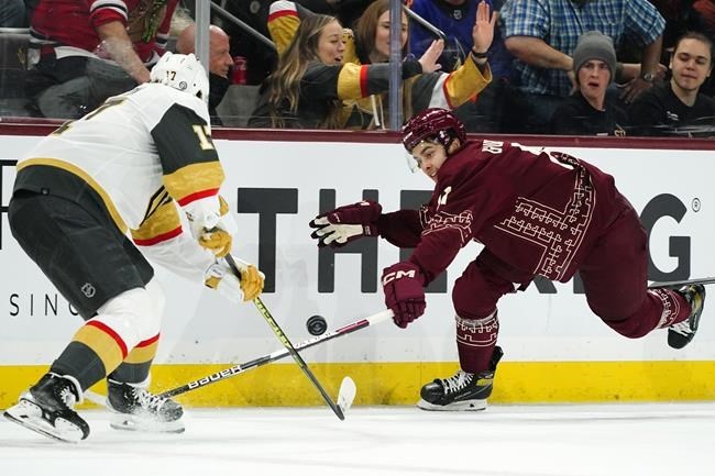 Arizona Coyotes assign Dylan Guenther to Seattle Thunderbirds (WHL