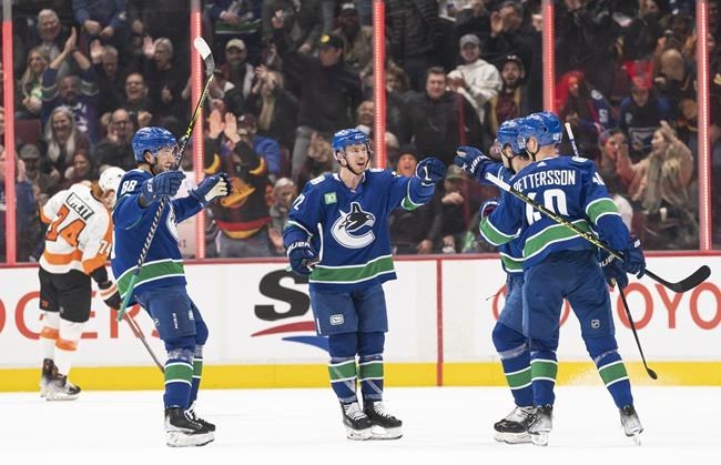 NHL roundup: Canucks win as Andrei Kuzmenko scores in OT