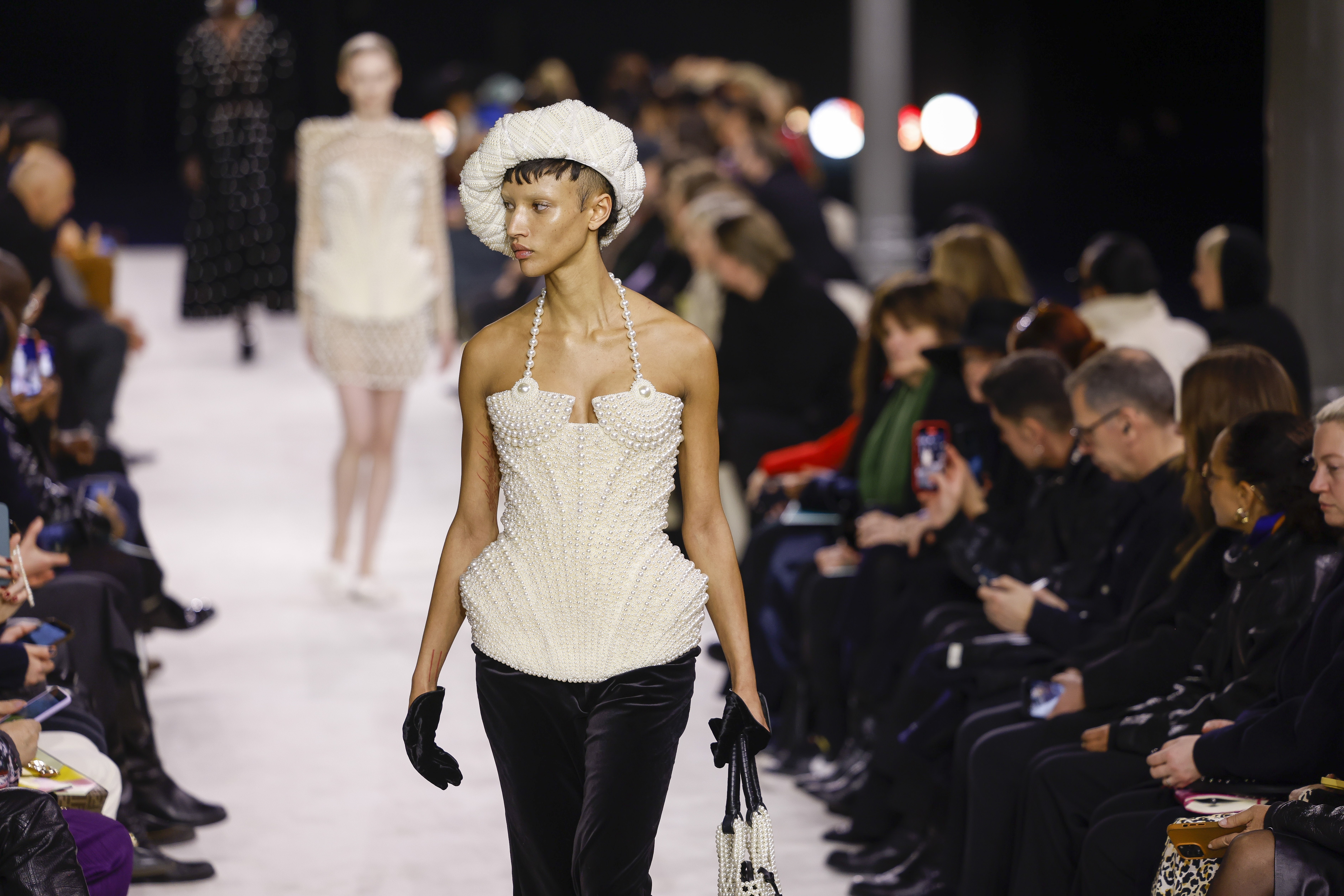 Fendi caps couture with futurism-tinged ode to Lagerfeld at Paris Fashion  Week