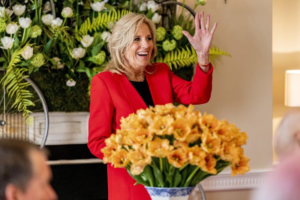 Jill Biden accepts tulip named for her by the Netherlands -  MountainviewToday.ca