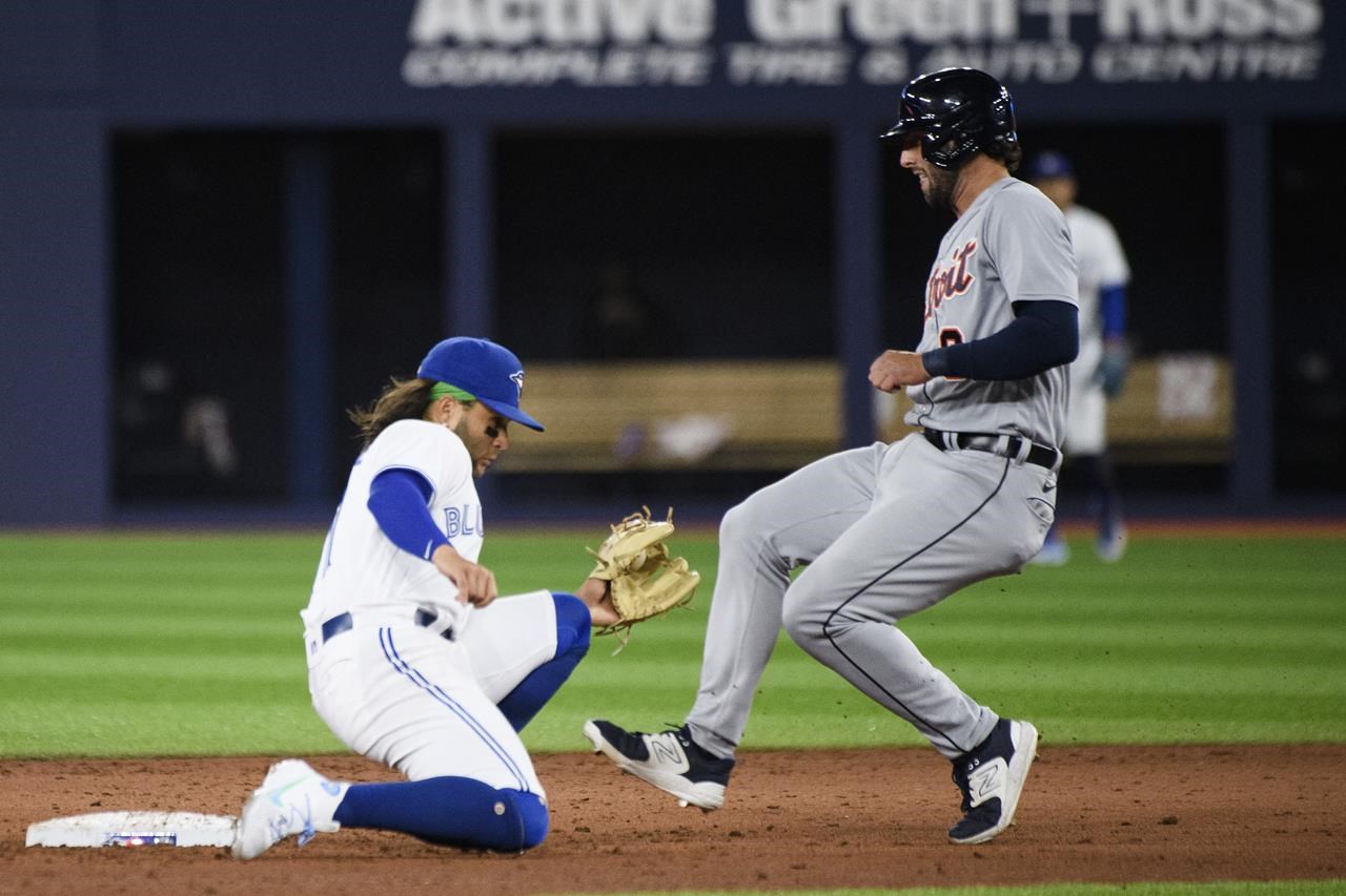 Blue Jays' Springer drives in winning run in 10th inning in walkoff victory  vs. Tigers