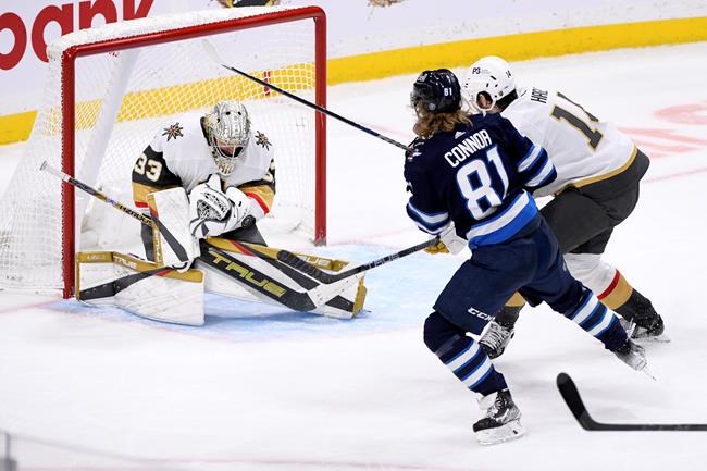 Golden Knights beat Winnipeg Jets to advance in NHL playoffs