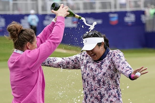 Lilia Vu wins 1st major at Chevron Championship in playoff Lilia Vu wins 1st major at Chevron Championship in playoff