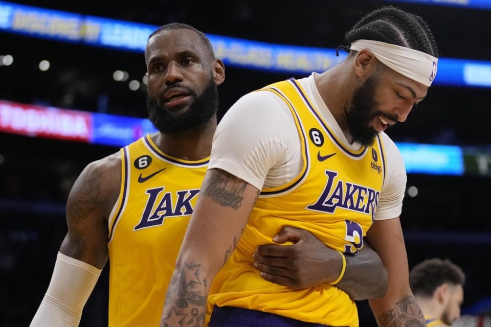LeBron James Lakers eliminate champion Warriors with 122 101 victory in Game 6 Delta Optimist