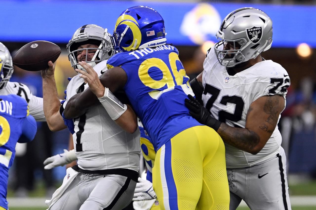 rams vs raiders 2021
