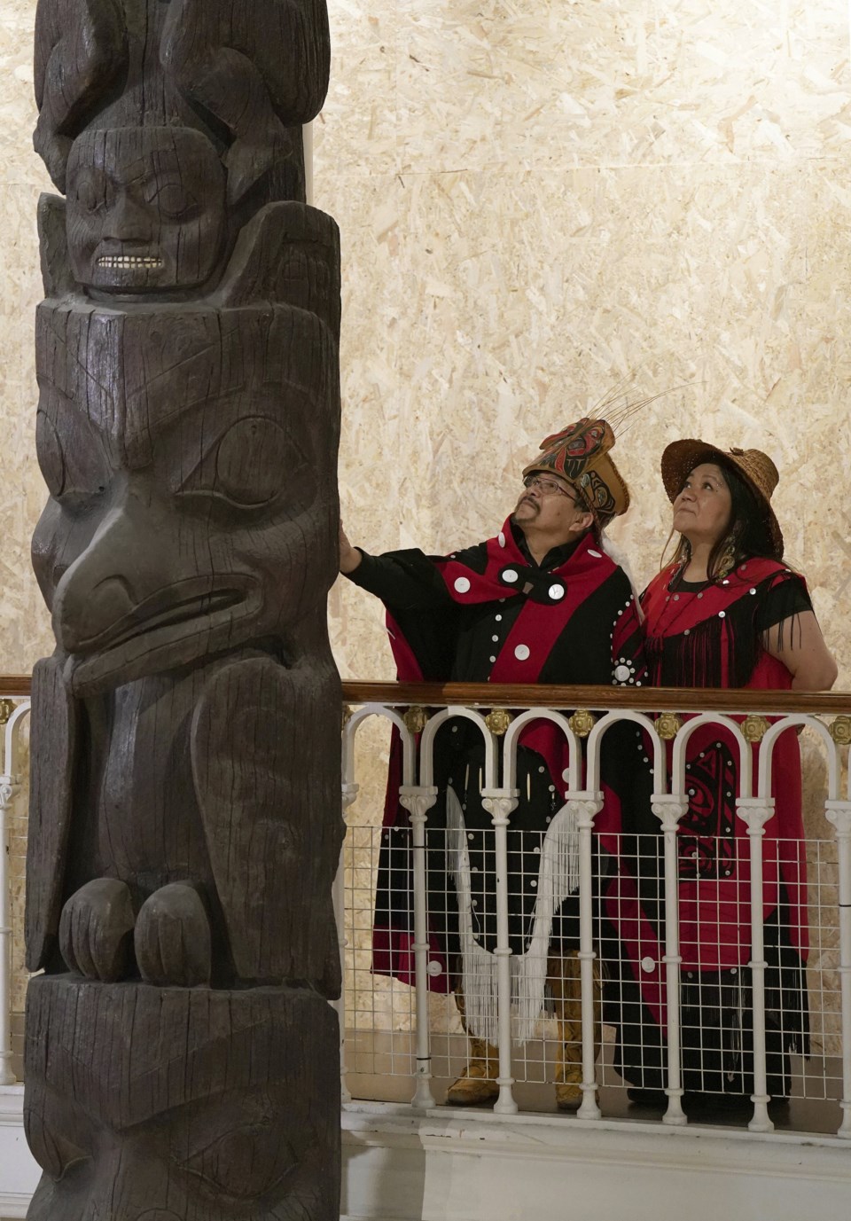 Ceremony marks start of journey home for Indigenous totem pole taken to ...