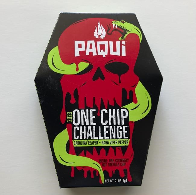 Paqui 'One Chip Challenge' pulled from shelves 