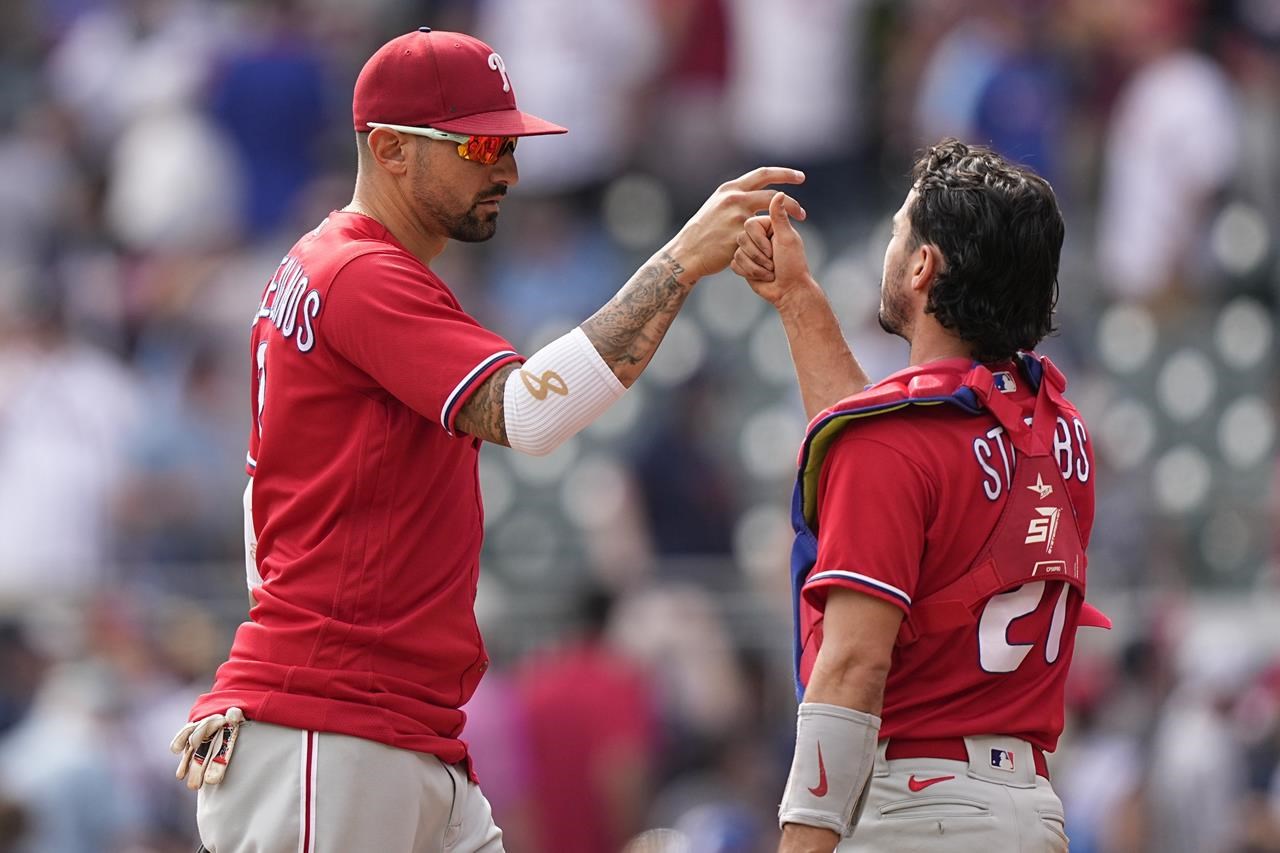 Nick Castellanos makes crucial play in Phillies' win