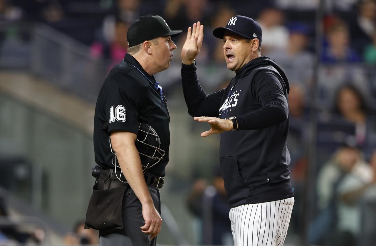 aaron boone uniform