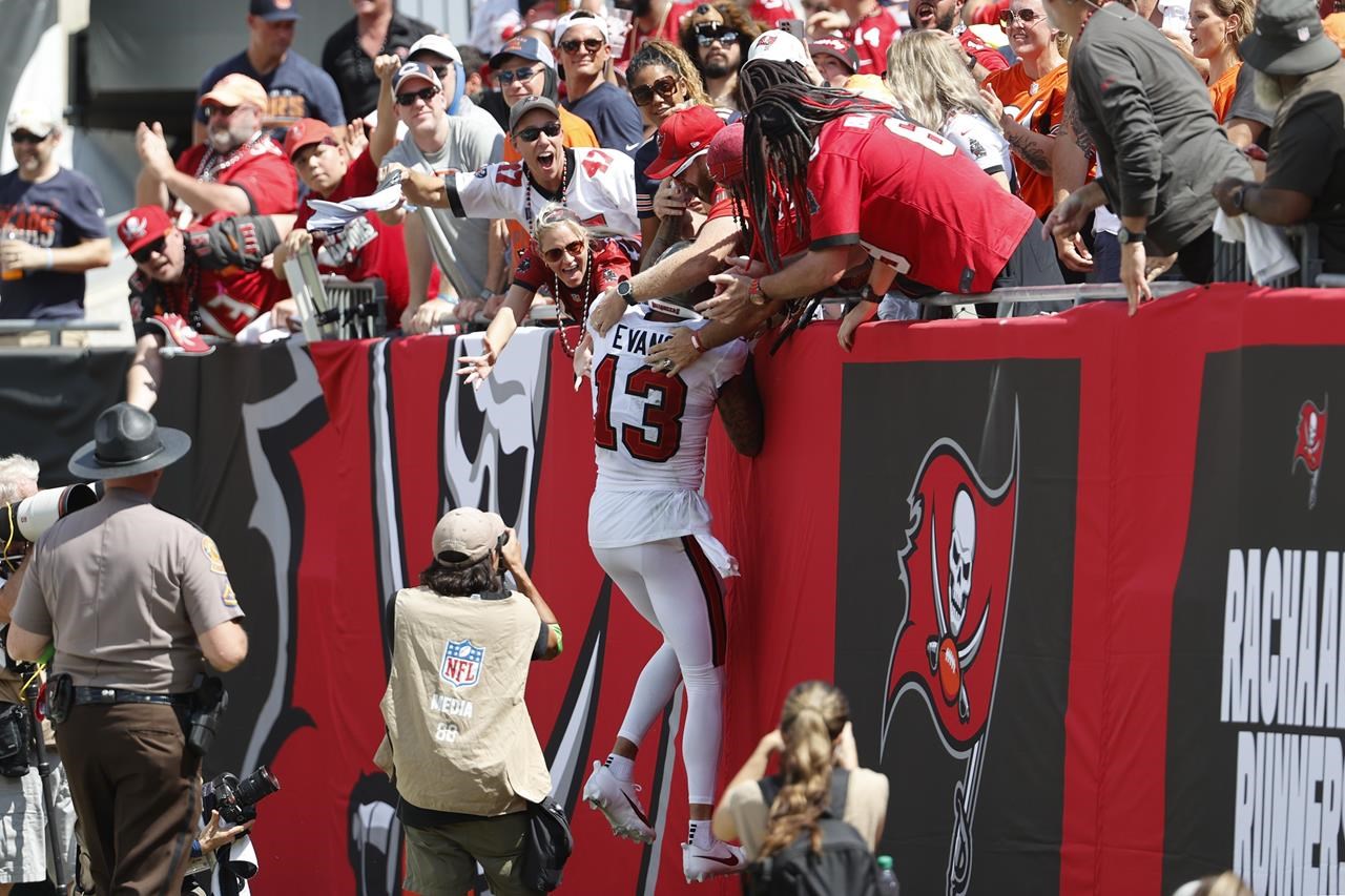 evans 13 bucs