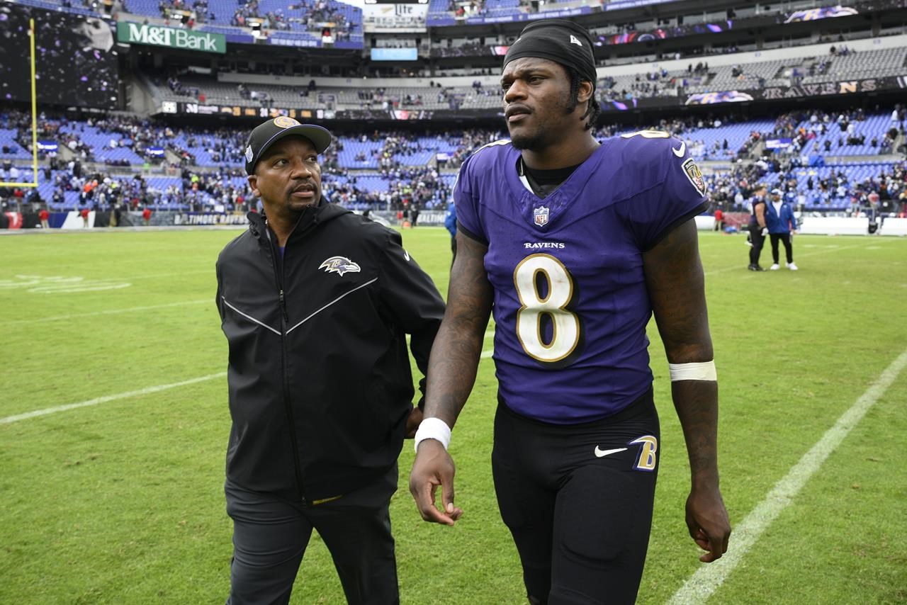 Lamar Jackson steaming over 'f*** a** fumbles' that set up Raiders win over  Ravens