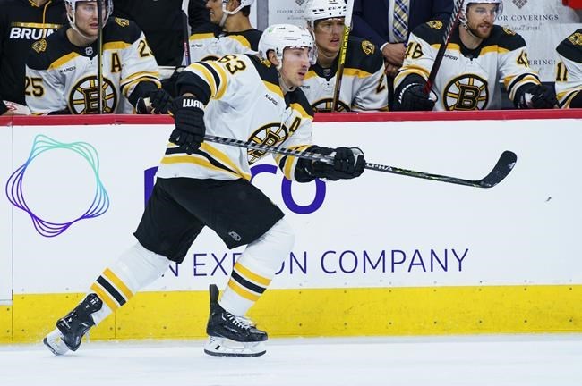 Finally in the playoffs, Bruins' Tyler Bertuzzi thrives in spotlight