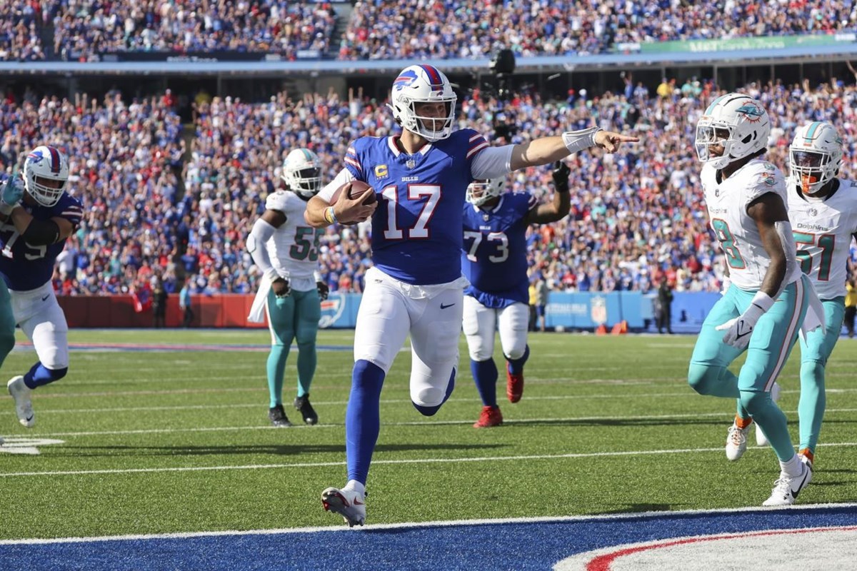 Bills Remind Dolphins Who Runs East, Wilson and Fields Fumble Away Wins,  49ers and Eagles 4-0 