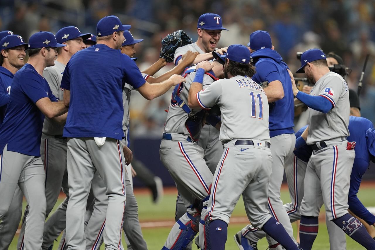 Rangers beat Rays 7-1 for Wild Card Series sweep behind Garcia and Carter  home runs - The San Diego Union-Tribune