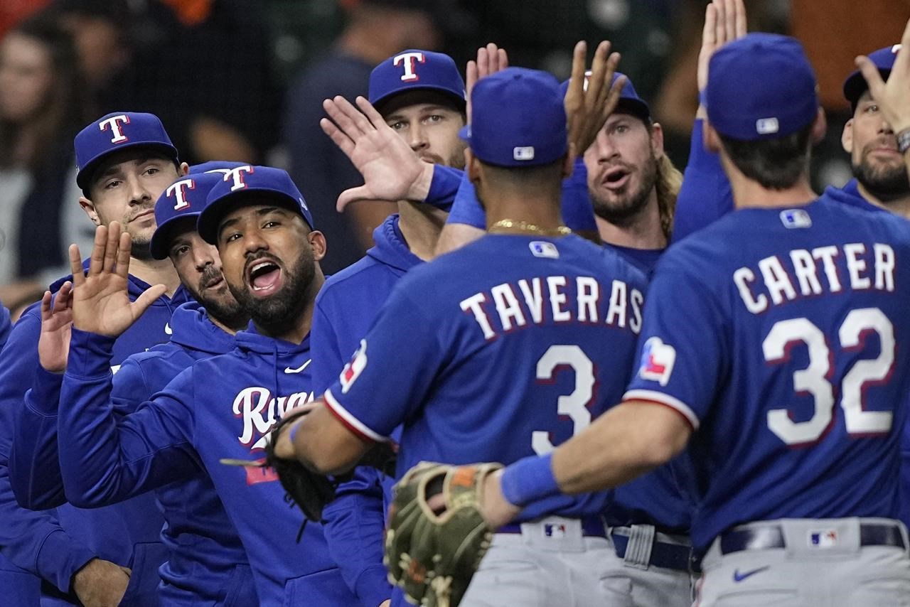 Montgomery shuts out Astros, Taveras homers as Rangers get 2-0 win in Game  1 of ALCS –