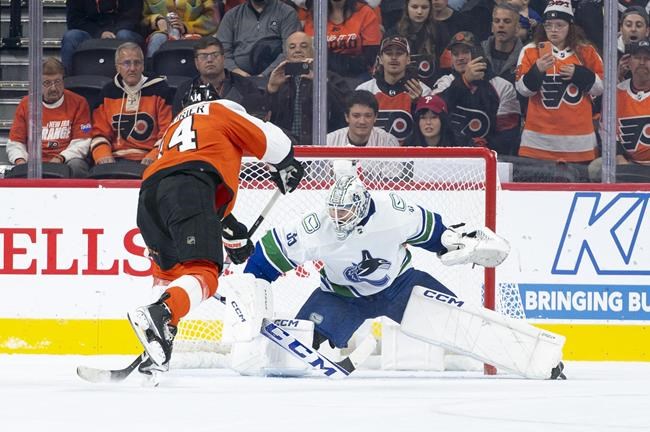 Flyers put up good effort, but lose in OT to Dallas Stars