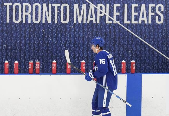 John Tavares scores OT winner as Maple Leafs top Panthers in Matthew Knies'  debut