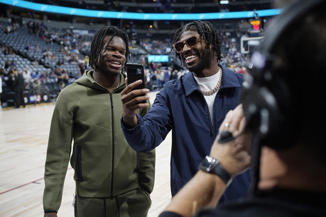 Denver Nuggets' NBA championship hats feature big mispelling