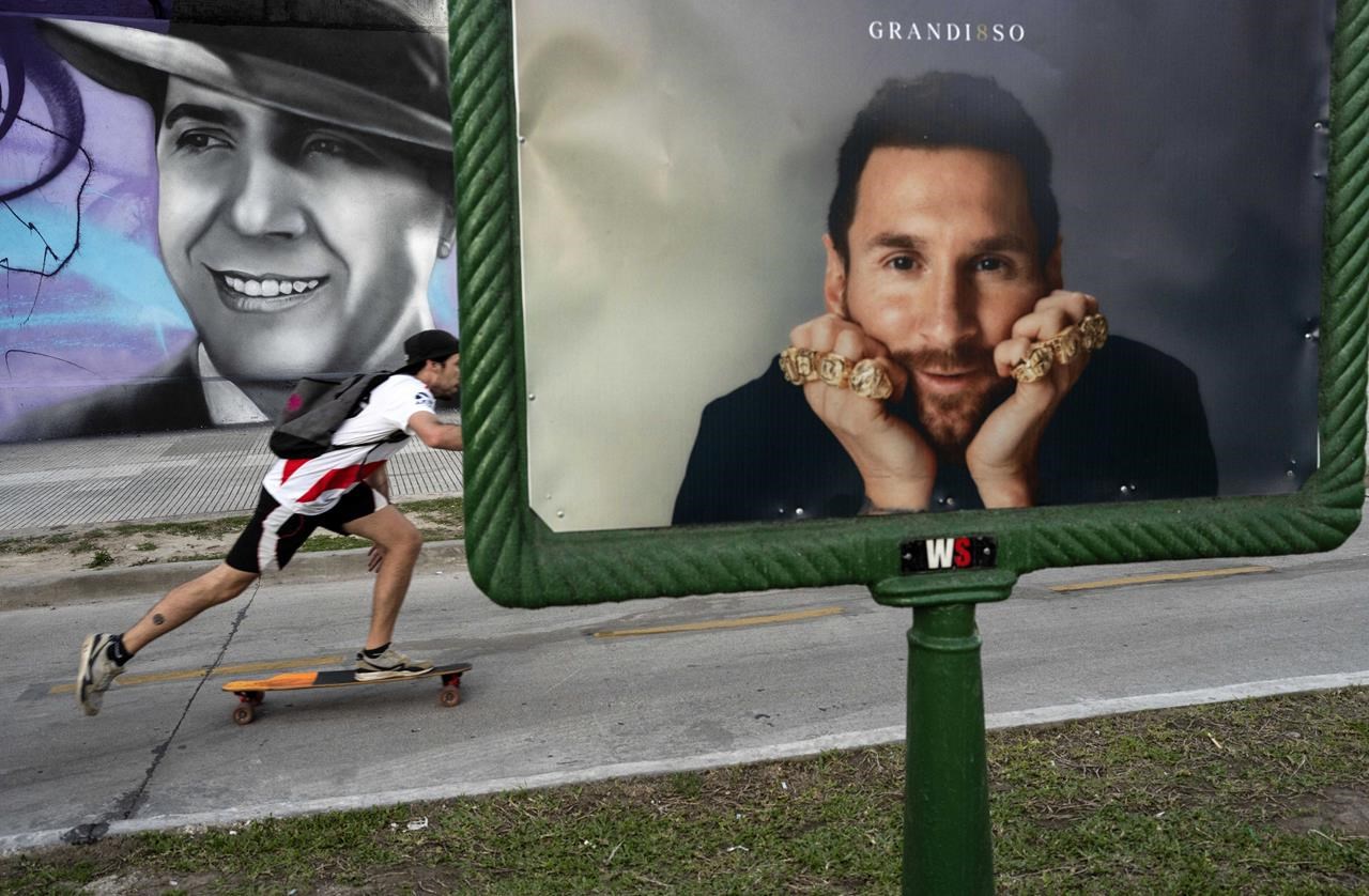 Lionel Messi's 8th Ballon D'Or trophy celebrated by Inter Miami in  exhibition