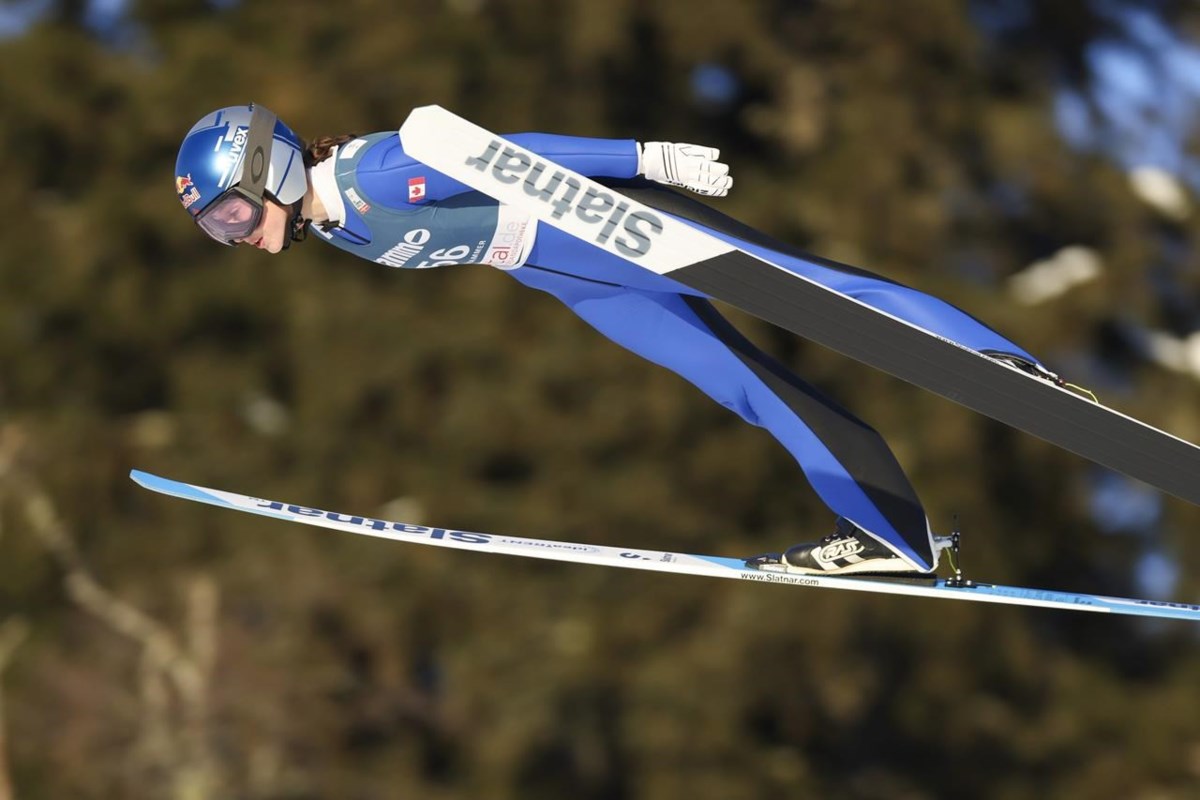 Canada’s Alexandria Loutitt claims World Cup ski jumping silver