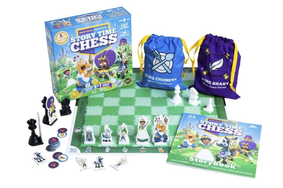 The Right Moves; Self-Teaching Chess Set by Discovery Toys