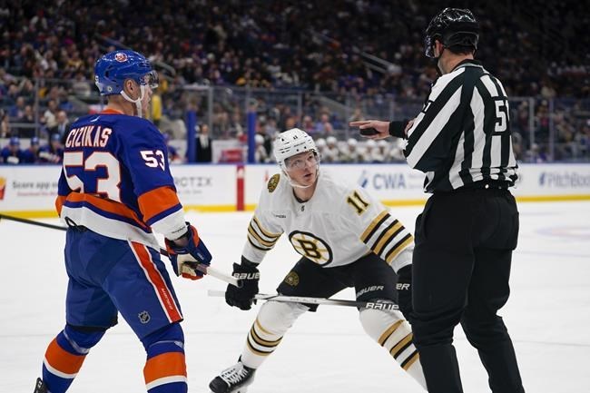 David Pastrnak scores shootout winner, Bruins beat Islanders 5-4 -  RMOutlook.com