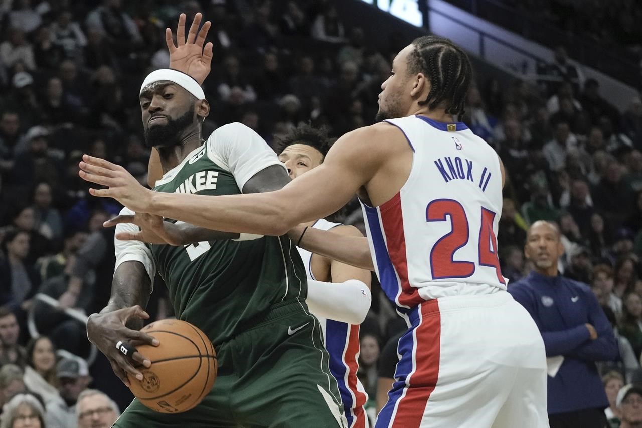 Bucks send Pistons to 23rd consecutive loss with 146-114 victory