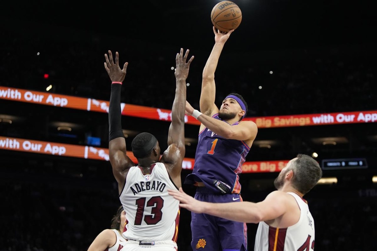 Grayson Allen ties Phoenix record with career-high 9 3-pointers, Suns ...