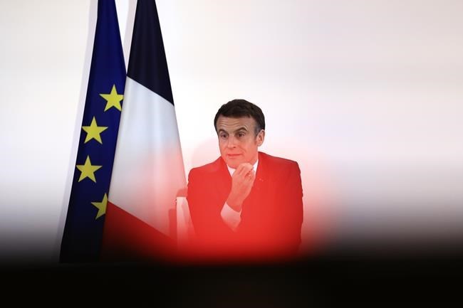 France's Macron announces missiles and bombs for Ukraine, suggests he could work with Trump