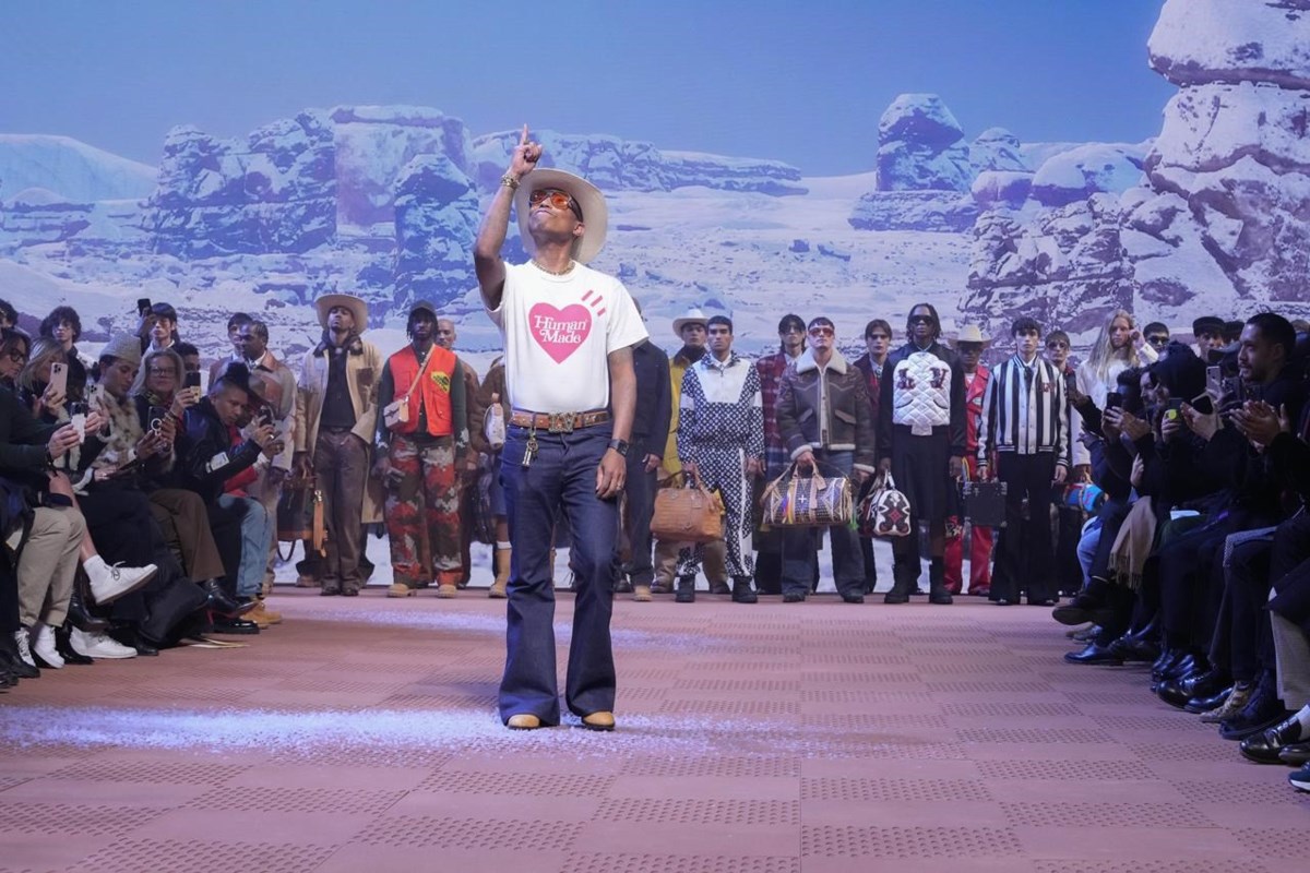 Pharrell Williams’ sophomore collection at Louis Vuitton showcases ...
