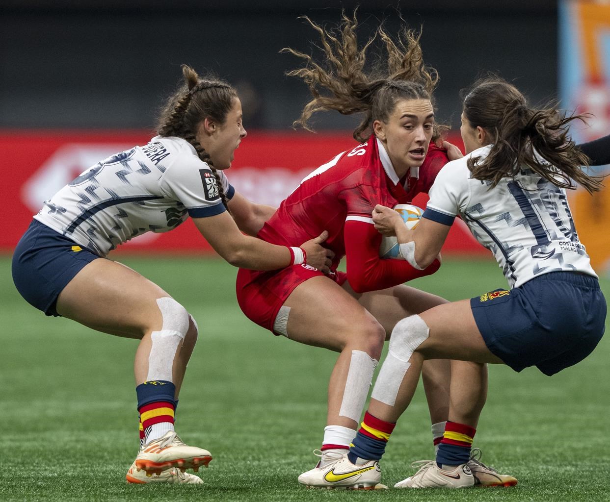 Canada women book semifinal berth at Vancouver sevens, men fall to South  Africa - Prince George Citizen