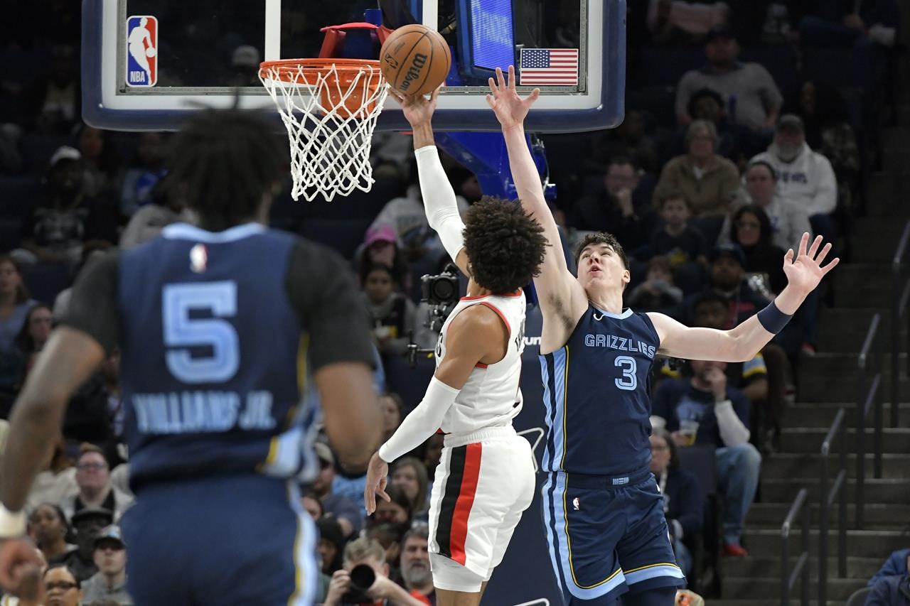 Blazers grizzlies discount