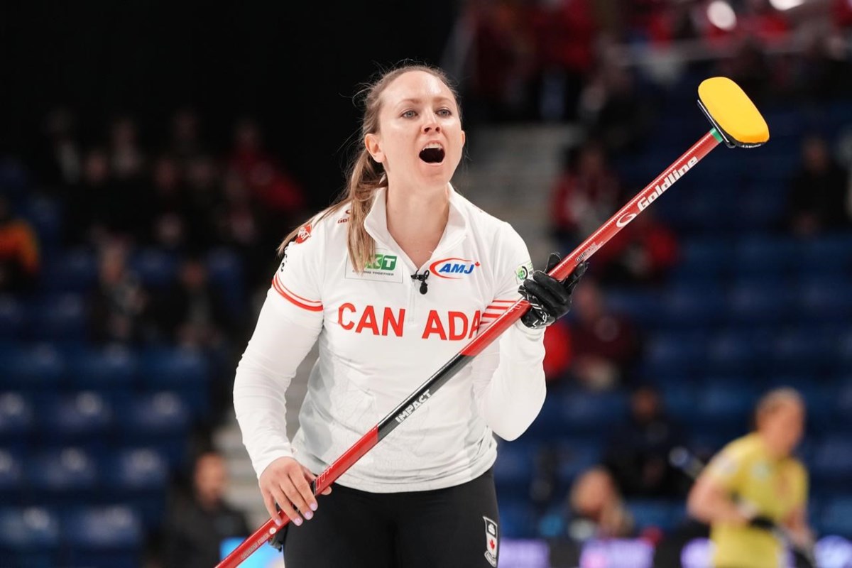 世界女子カーリング選手権でカナダのホーマンが日本の宇野を破る